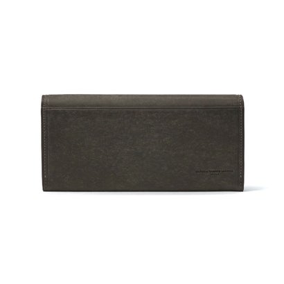 長財布 メンズ レディース ブランド 薄い 本革 財布 牛革 おしゃれ 軽量 軽い 小銭入れあり カード シンプル 大人 上品 高級感 フラップ フラップ長財布 カジュアル マルゴll 780615 （チャ）｜詳細画像