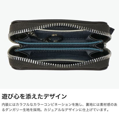 タケオキクチ TAKEO KIKUCHI コインケース メンズ レディース ブランド 革 小銭入れ 財布 本革 キーリング カードケース 小さめ コンパクト 軽量 レザー 小銭 カジュアル マルゴII カードケース兼用 780611 （チャ）｜詳細画像