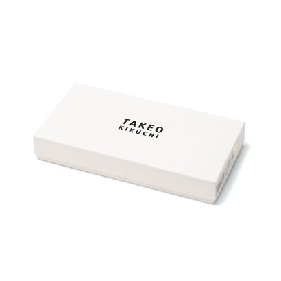 タケオキクチ TAKEO KIKUCHI 長財布 メンズ レディース ブランド 財布 本革 羊革 レザー おしゃれ 軽量 軽い かぶせ フラップ長財布 小銭入れあり シンプル 大人 上品 高級感 きれいめ ギフト クロードII 790605 （キャメル）｜詳細画像