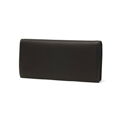 タケオキクチ TAKEO KIKUCHI 長財布 メンズ レディース ブランド 財布 本革 羊革 レザー おしゃれ 軽量 軽い かぶせ フラップ長財布 小銭入れあり シンプル 大人 上品 高級感 きれいめ ギフト クロードII 790605 （グリーン）｜詳細画像
