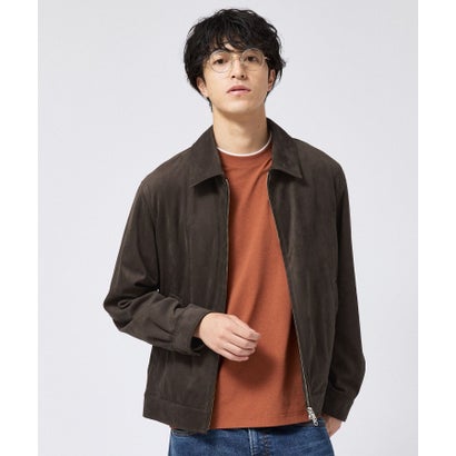 タケオキクチ TAKEO KIKUCHI バックプリーツ ボックスシルエット ジップ ブルゾン （ネイビー(094)）｜詳細画像