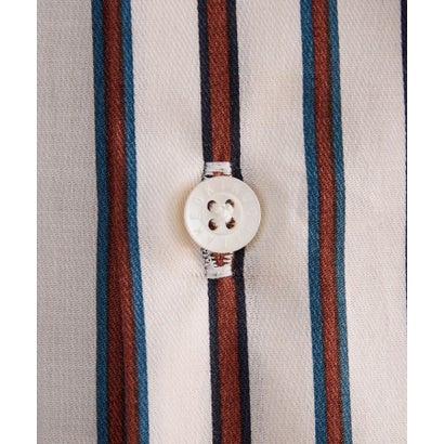 タケオキクチ TAKEO KIKUCHI ◆【BOWLER HAT LABEL】日本製オルタネートストライプシャツ （ネイビー(394)）｜詳細画像