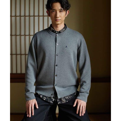 タケオキクチ TAKEO KIKUCHI ◆【BOWLER HAT LABEL】日本製クルーネックカーディガン （ネイビー(094)）｜詳細画像