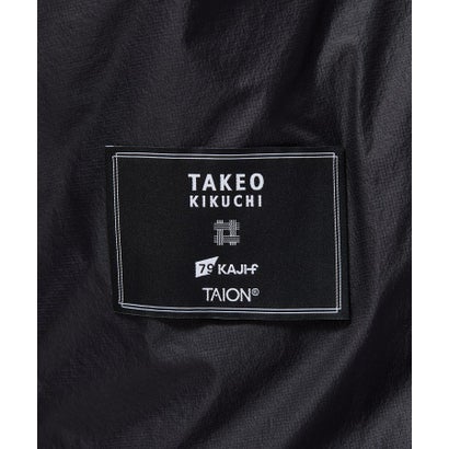 タケオキクチ TAKEO KIKUCHI ◆【コラボ】TAKEO KIKUCHI 79KAJIF TAIONR ミッドレイヤーダウン （ブラック(019)）｜詳細画像