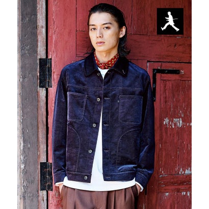 【BOWLER HAT LABEL】ストレッチコーデュロイGジャン （ブラウン(043)）｜詳細画像