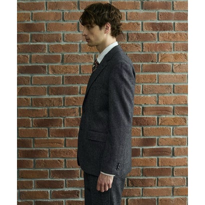 ◆【BOWLER HAT LABEL】ピンヘッドミルドウール ジャケット （ブラック(019)）｜詳細画像