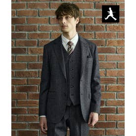 ◆【BOWLER HAT LABEL】ピンヘッドミルドウール ジャケット （ブラック(019)）