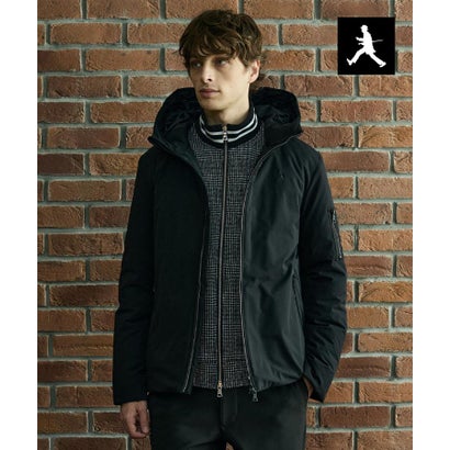 ◆【BOWLER HAT LABEL】ツイル ダウンジャケット （ブラック(019)）｜詳細画像