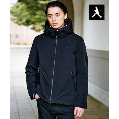 ◆【BOWLER HAT LABEL】ツイル ダウンジャケット （ブラック(019)）｜詳細画像