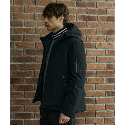 ◆【BOWLER HAT LABEL】ツイル ダウンジャケット （ブラック(019)）｜詳細画像