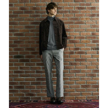 ◆【BOWLER HAT LABEL】日本製タートルネックニット （レッド(063)）｜詳細画像
