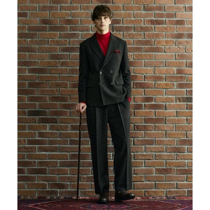 ◆【BOWLER HAT LABEL】日本製タートルネックニット （レッド(063)）｜詳細画像
