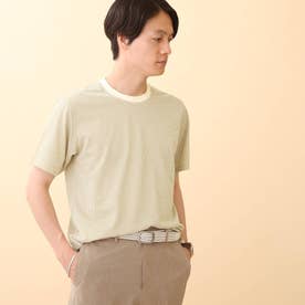 【Made in JAPAN / Sサイズ～】千鳥プリント カノコ Tシャツ (ライトベージュ)