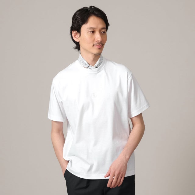 
                    【Sサイズ～】スムース ワンポイント Tシャツ （ホワイト(001)）