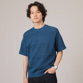 スポンディッシュ ニット Tシャツ （ブルー(092)）