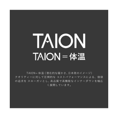 TAION タイオン インナーダウン ベスト ジレ アウター メンズ ベーシック Vネックボタン 防寒 003 冬新作｜詳細画像
