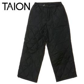 U MILITARY WIDE DOWN PANTS BLACK [-139WDML-1] （BLACK）