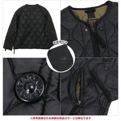 U MILITARY M65 LINER W-ZIP SHORT DOWN JKT D.SAGE-GREEN [-M65LSZBML-1SHORT] （D.SAGE-GREEN）｜詳細画像