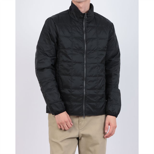 ベーシック ハイネックWジップ インナーダウンジャケット （BLACK）