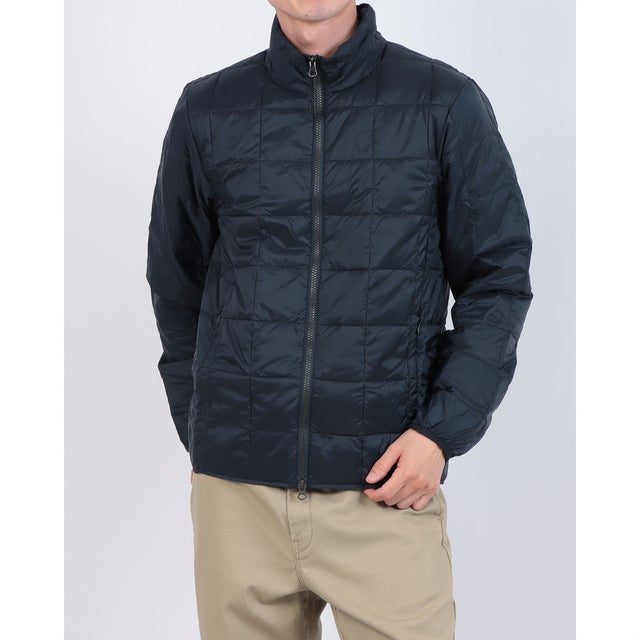 ベーシック ハイネックWジップ インナーダウンジャケット （D.NAVY）