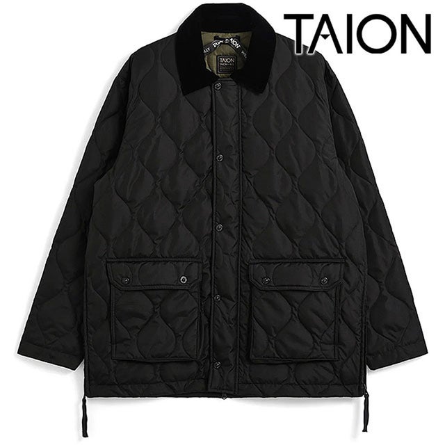 MILITARY BAL COLLAR DOWN JKT BLACK [-109BZML-1] （BLACK）