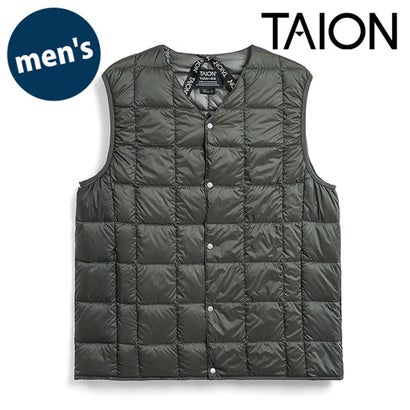 V NECK BUTTON DOWN VEST D.CHARCOAL [-001] （D.CHARCOAL）｜詳細画像