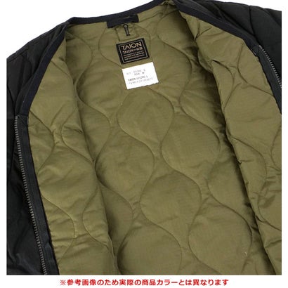 MILITARY W-ZIP V NECK DOWN JKT INDIGO-DENIM [-101ZML-1] （INDIGO-DENIM）｜詳細画像