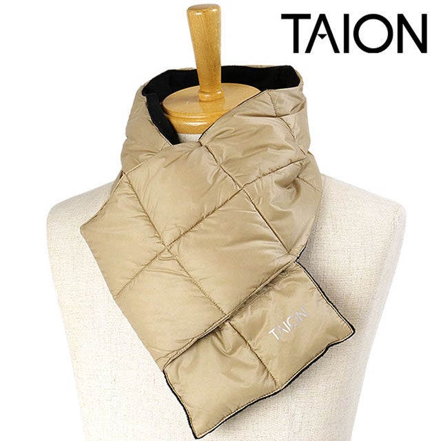 BASIC DOWN SCARF S.BEIGE [TAION-201A FW24] （S.BEIGE）