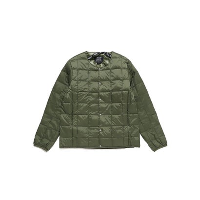 タイオン TAION タイオン/CREW NECK BUTTON DOWN JKT （OLIVE）｜詳細画像