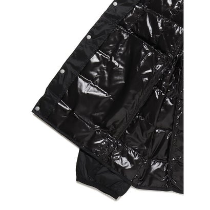 タイオン TAION タイオン/CREW NECK BUTTON DOWN JKT （BLACK）｜詳細画像