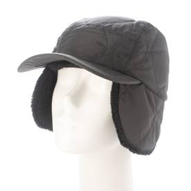 ミリタリー ダウン×ボア ウォームキャップ （CHARCOAL/BLACK）