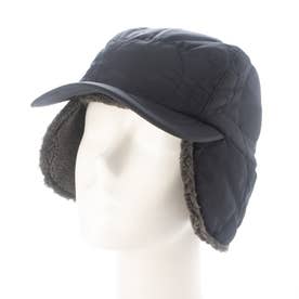 ミリタリー ダウン×ボア ウォームキャップ （D.NAVY/CHARCOAL）