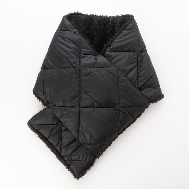 シティ リバーシブル ダウンマフラー （BLACK/BLACK）