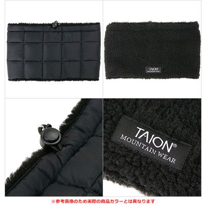 MOUNTAIN REVERSIBLE DOWN NECK WARMER D.OLIVE/CREAM [-R203MT] （D.OLIVE/CREAM）｜詳細画像