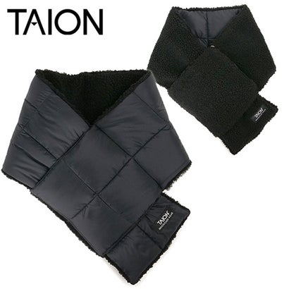 MOUNTAIN REVERSIBLE DOWN×BOA SCARF BLACK/BLACK [-R201MT] （BLACK/BLACK）｜詳細画像