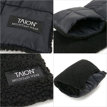 MOUNTAIN REVERSIBLE DOWN×BOA SCARF BLACK/BLACK [-R201MT] （BLACK/BLACK）｜詳細画像
