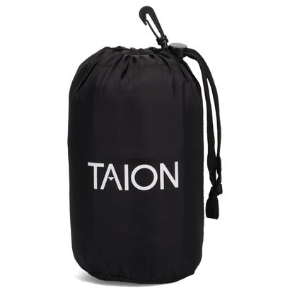 タイオン TAION インナーダウン ジャケット アウター ベーシック ハイネックWジップ メンズ レディース ショート丈 ファスナー付き 収納袋付き TAION-102WZ （ダークオリーブ）｜詳細画像