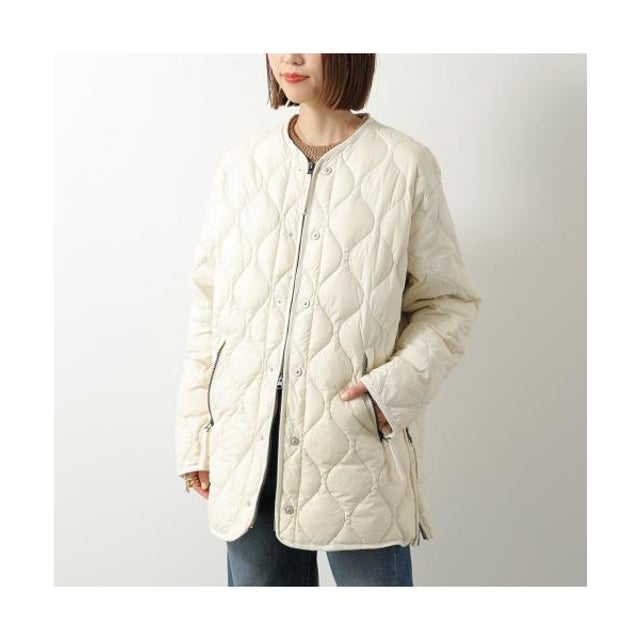 ダウンジャケット M65LSZBML-1 パッカブル仕様 （OFF-WHITE/オフホワイト）