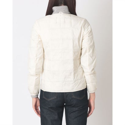 ベーシック クルーネックボタン インナーダウンジャケット （OFF WHITE）｜詳細画像