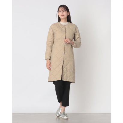 シティ クルーネック ロングダウンコート （G.BEIGE）｜詳細画像