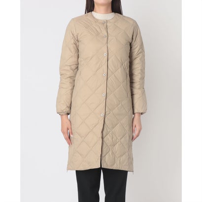 シティ クルーネック ロングダウンコート （G.BEIGE）｜詳細画像