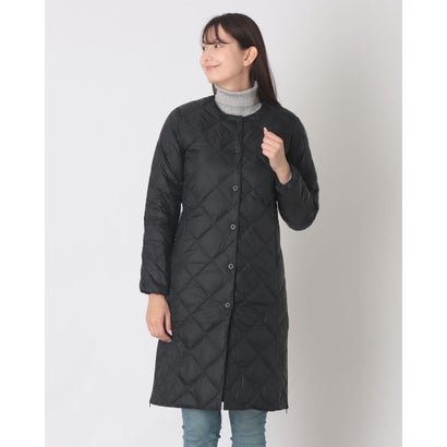 シティ クルーネック ロングダウンコート （BLACK）｜詳細画像