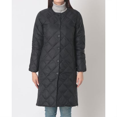 シティ クルーネック ロングダウンコート （BLACK）｜詳細画像