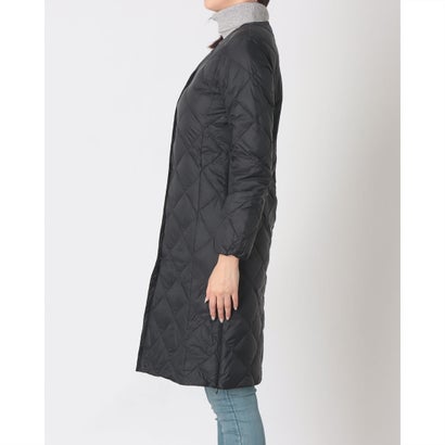 シティ クルーネック ロングダウンコート （BLACK）｜詳細画像