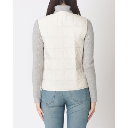 ベーシック Vネックボタン インナーダウンベスト （OFF WHITE）｜詳細画像
