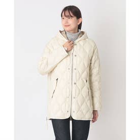 ミリタリー M65 Wジップ ダウンパーカー-ソフトシェル （OFF WHITE）