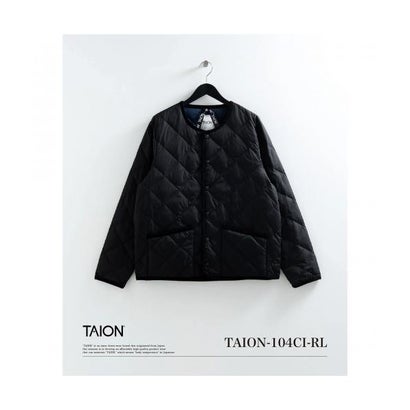 タイオン TAION TAION ダウンジャケット CITY シティ 104CI-RL （BLACK/ブラック）｜詳細画像