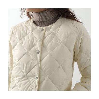 TAION ロングダウンコート W104BCI-LONG （OFF-WHITE/ホワイト）｜詳細画像