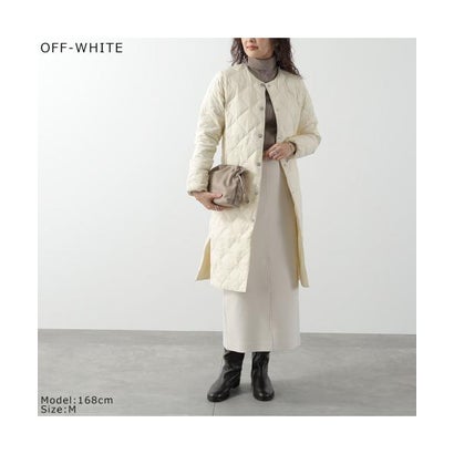 TAION ロングダウンコート W104BCI-LONG （OFF-WHITE/ホワイト）｜詳細画像