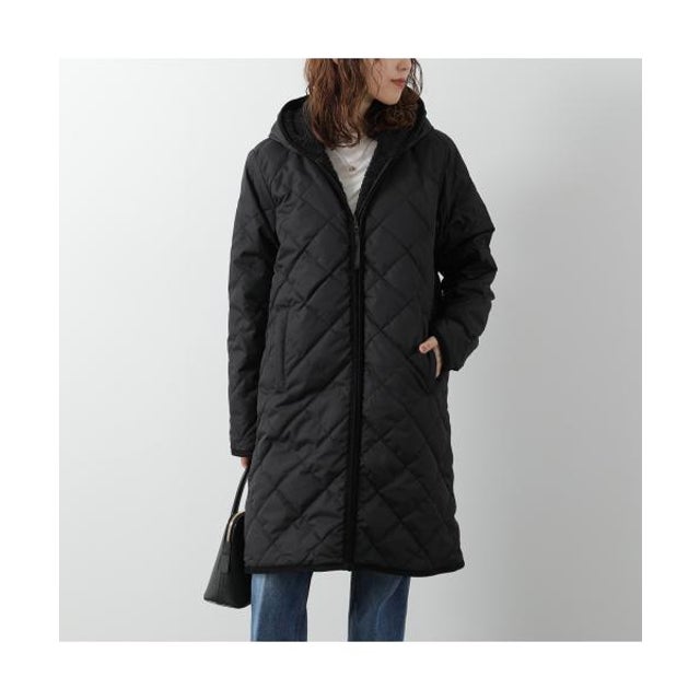 ダウンジャケット CITY シティ R106BCI-LONG リバーシブル （BLACK×BLACK/ブラック）